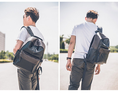 迪阿伦英伦时尚潮流双肩包 潮流与实用的完美结合